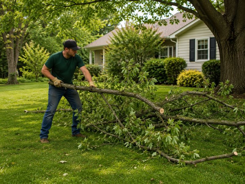 Yard Vegetation Removal